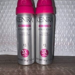 Kenra Volumizing Spray Clay travel hair care